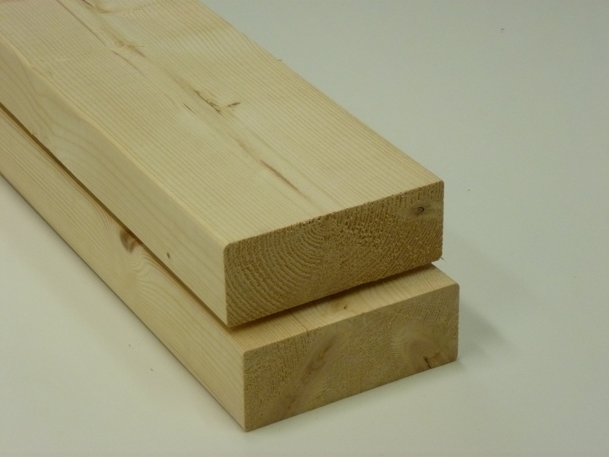 Vuren 63x160 geschaafd L=4200 (netto 58x156)