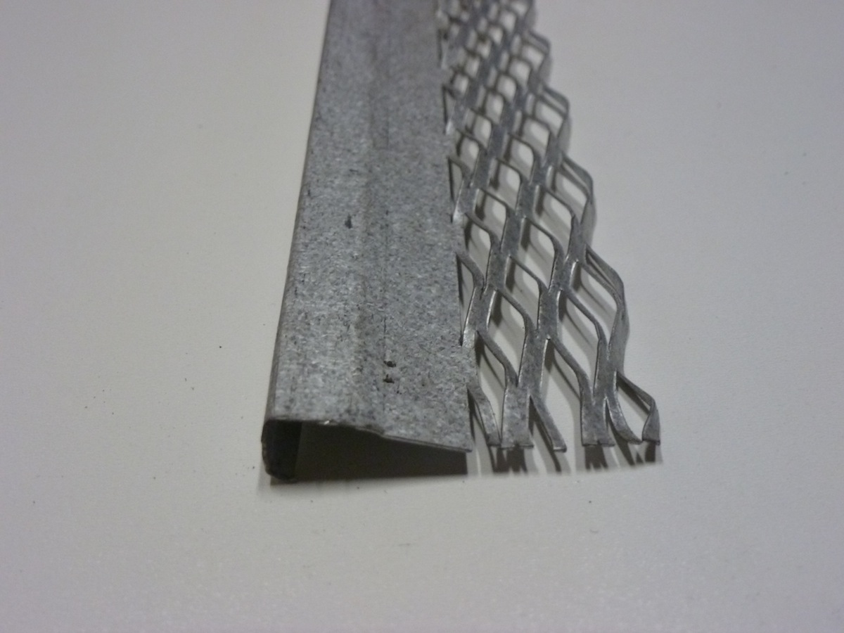 Stuc-stop profiel 10 mm verzinkt 1231 L=2600