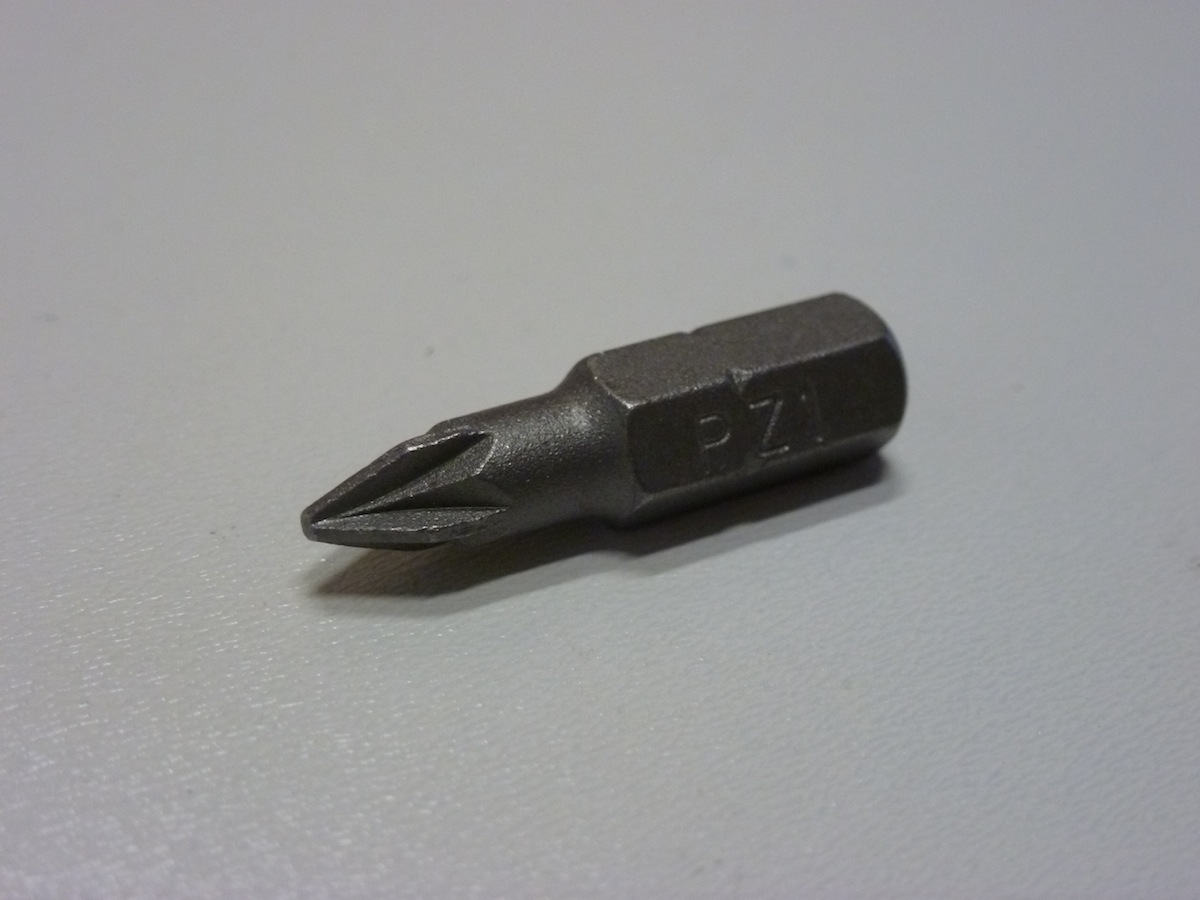 Bitje ster PZ1 1/4" 25 mm