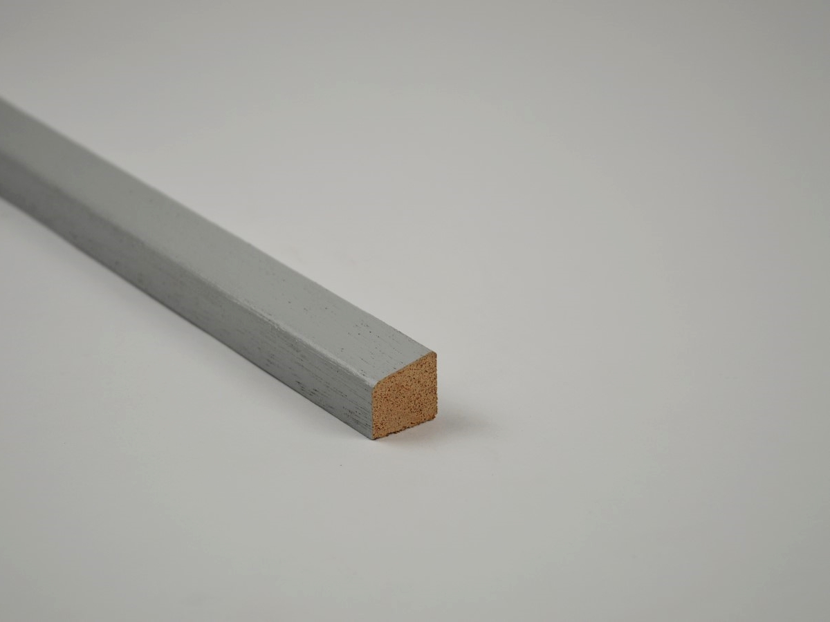 Meranti 17x19 glaslat A7 gegrond L=1000