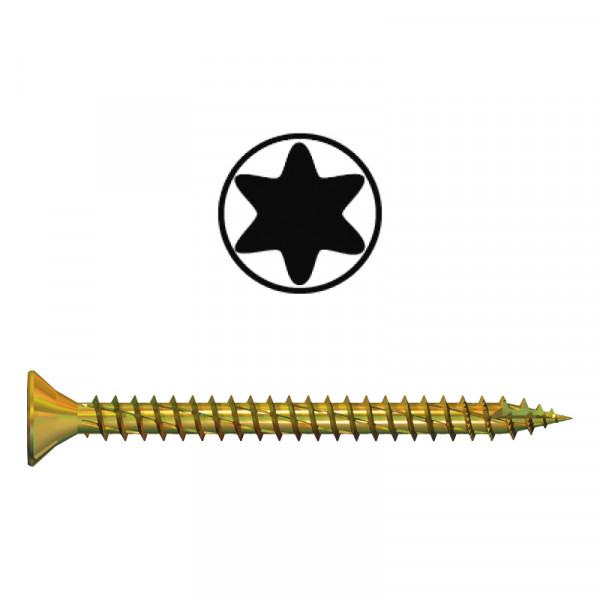 Spaanplaat schroeven 3,0x25 ds. à 1000 st. Jet-Fast
