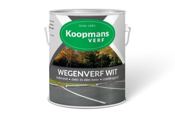 Koopmans Wegenverf Prof. Wit 1 Ltr.