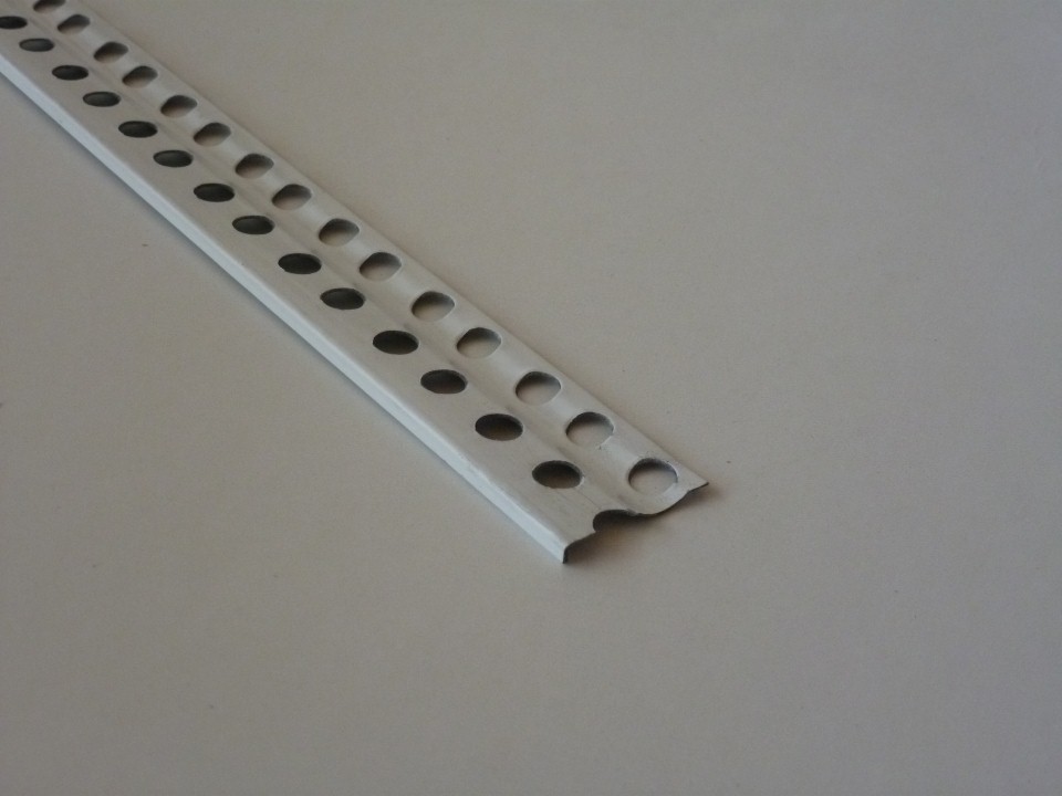Stuc-stop profiel 3 mm wit nr. 1236