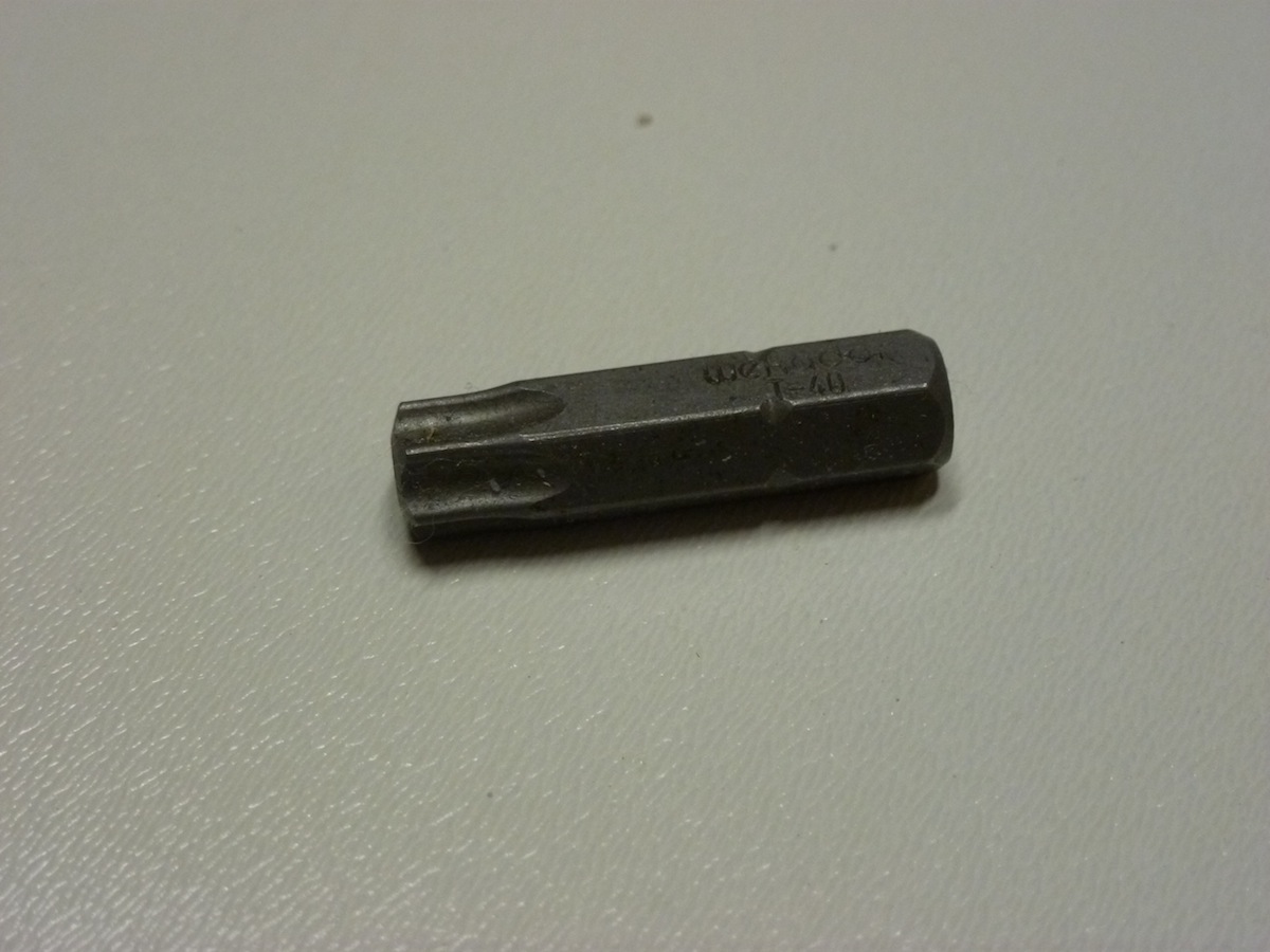 Bitje torx T40 1/4" 25 mm