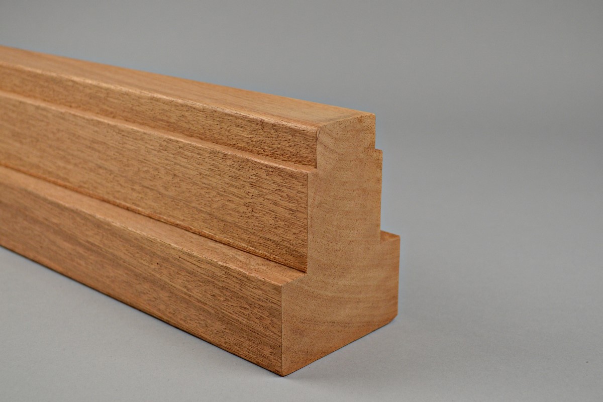 Meranti 87x114 kozijnhout tussenstijl L=2450 mm