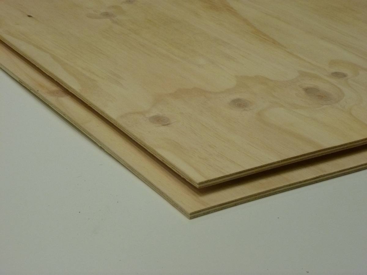 Underlayment Radiata Pine 9 mm Arauco B/C FSC 2440x1220