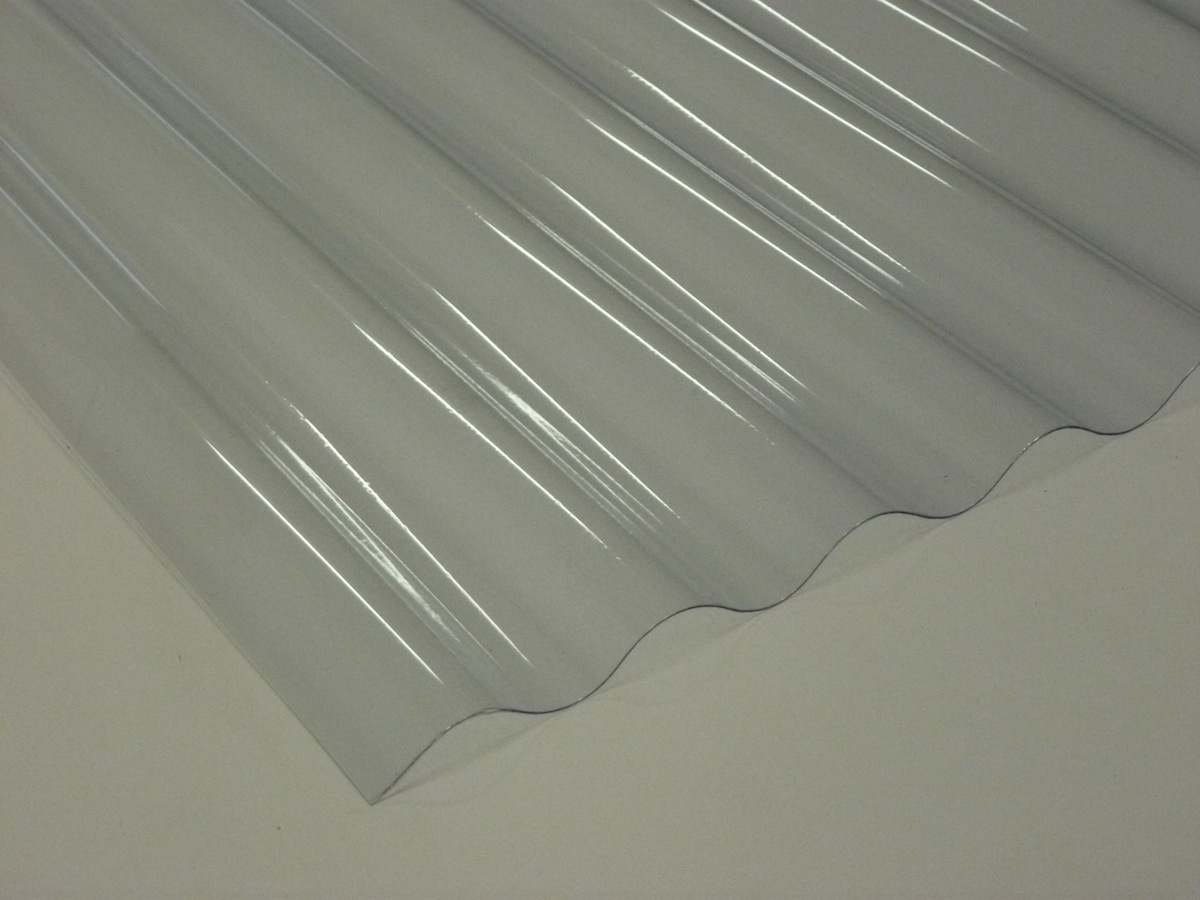 PVC glasheldere 76/18 golfplaat 1150x3050