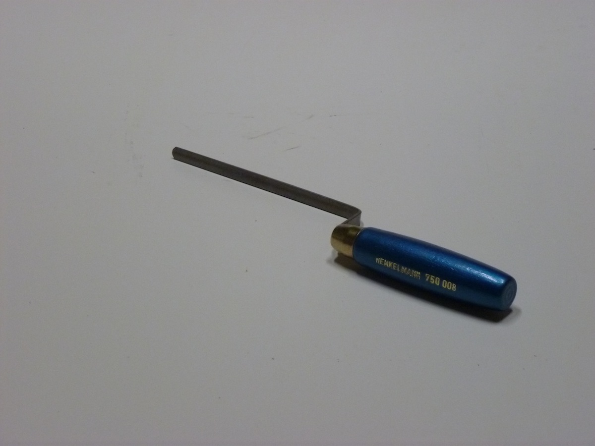 Voegijzer 140 mm Henkelmann 6 mm 8