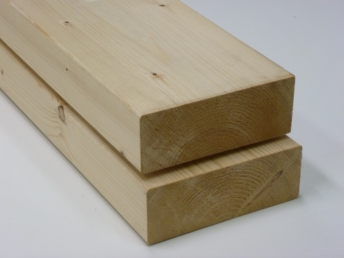 Vuren 75x200 geschaafd L=5100 ( netto 70x195 )