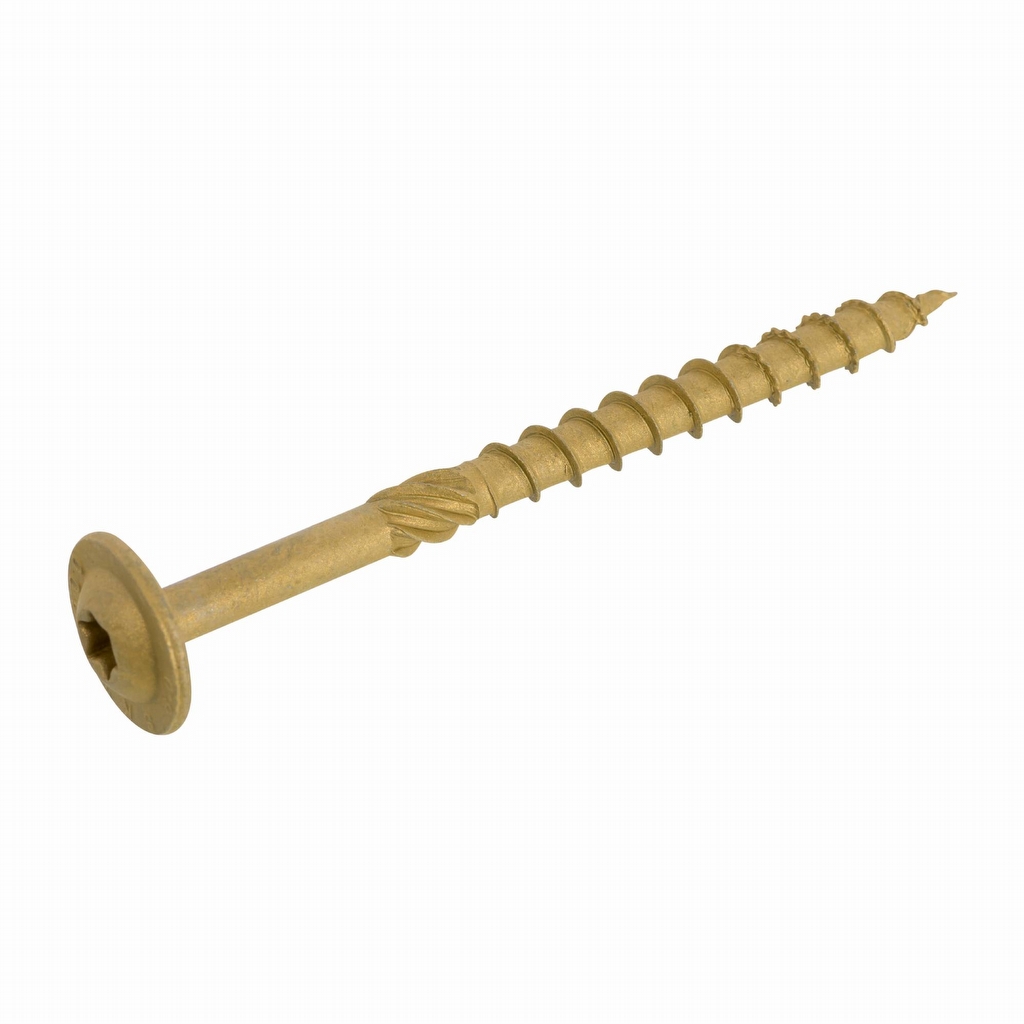 DYNAPLUS 6.0X60 HOUTBOUWSCHROEF AR-BRONZE TK +SNIJPUNT TX-30 (100)
