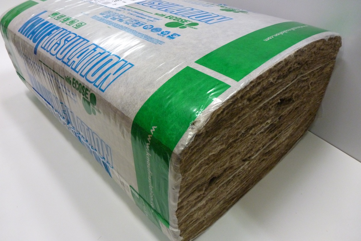 Pak Glaswol 120 mm + Ecose 600x1200 à 5,04 m2