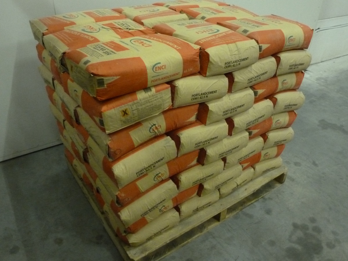 Enci 1 cement (42,5 R) pallet à 64 st. à 25 kg