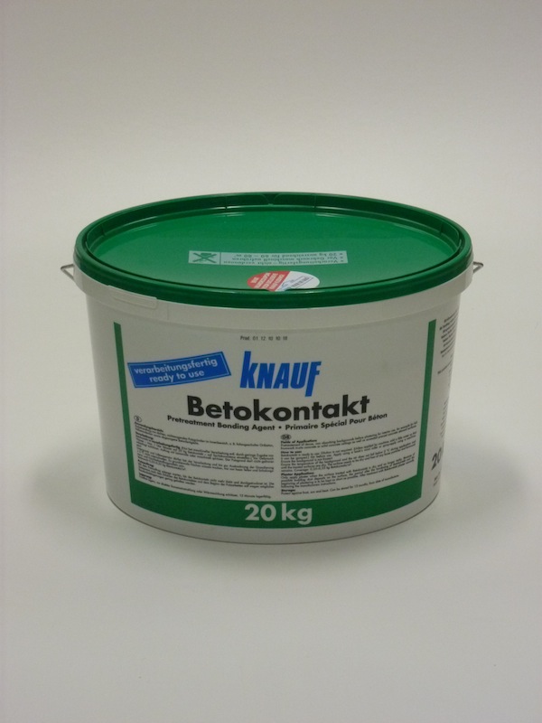 Betokontakt à 5 kg Knauf 20 kg.